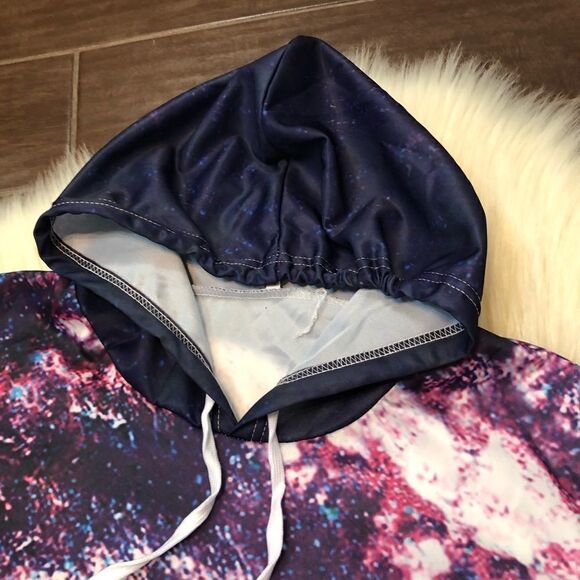 Lightweight galaxy hoodie large - Picture 7 of 11